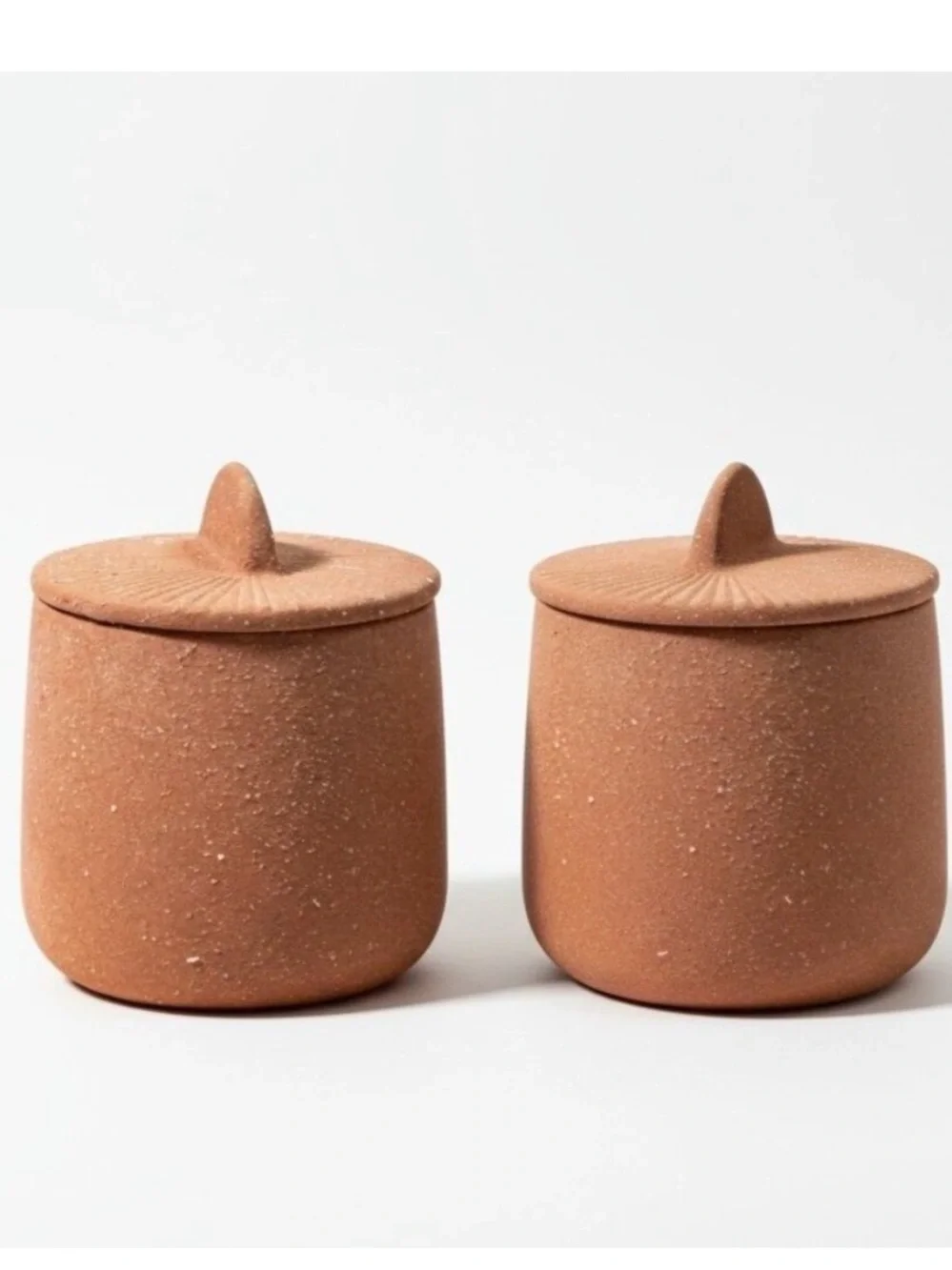 Citrine Ceramic Spice Jars